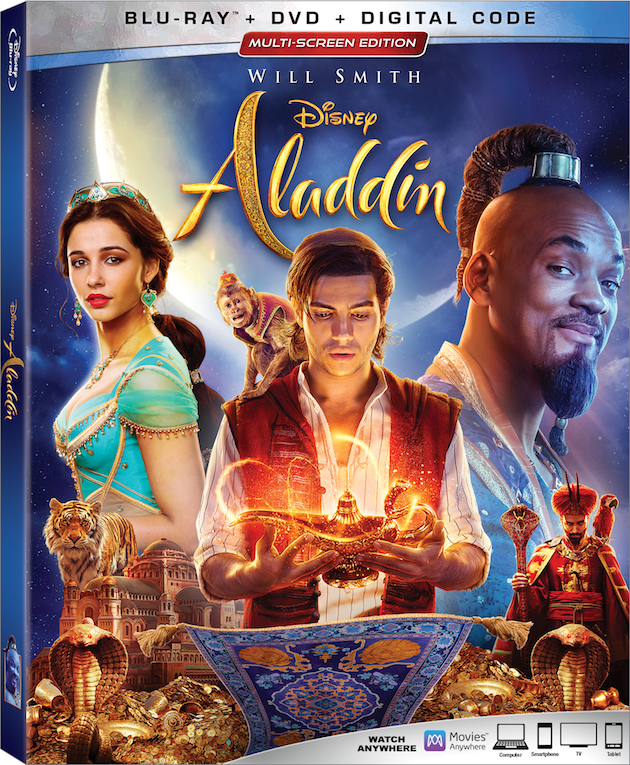 Aladdin Live Action Blu-ray