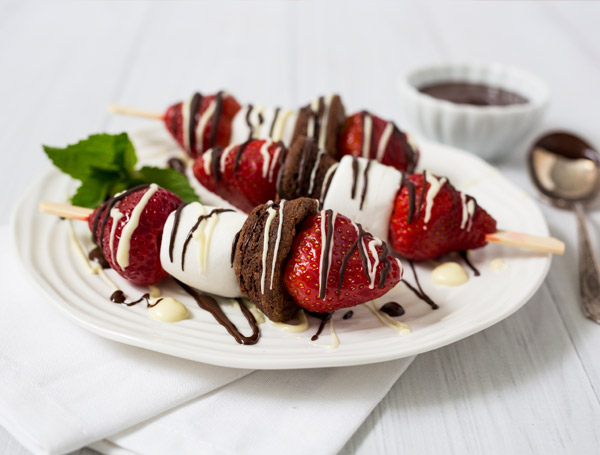 Chocolate Strawberry Kabob