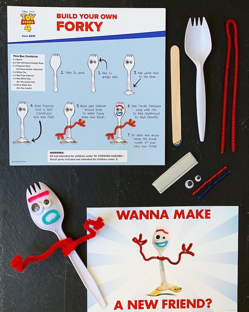 DIY Toy Story Forky Ornament - Rockin Mama™
