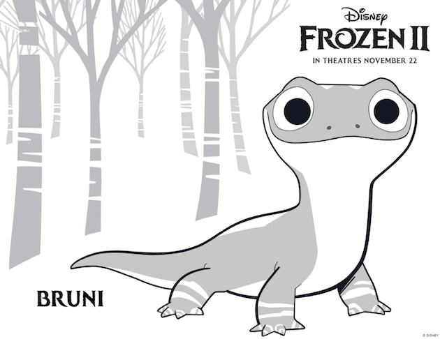 Disney Frozen 2 Printable Bruni