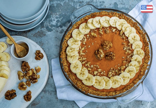 Enchanted Forest Sweet Potato Cardamom Pie