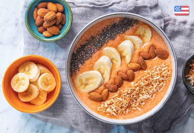 Olaf Carrot Smoothie Bowl