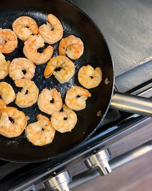 Cooking Shrimp