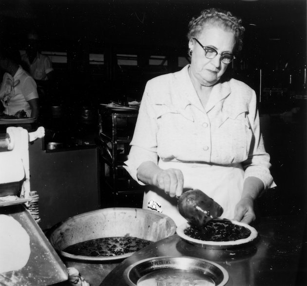 Cordelia Knott Making Boysenberry Pie