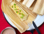 Garlic Shrimp Tamales