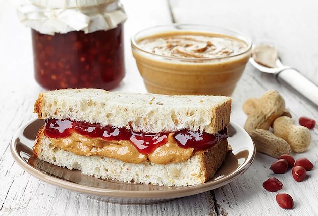 Peanut Butter and Jelly Sandwich