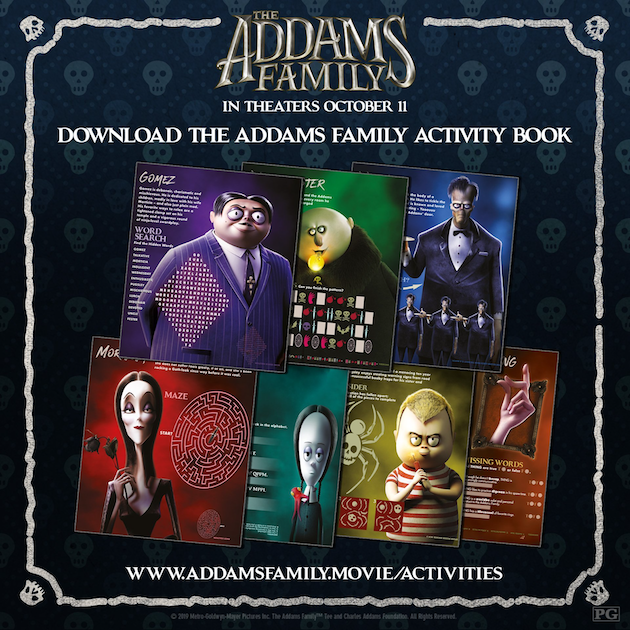 The Addams Family Movie Night and Printables Rockin Mama™ The Addams Family Movie Night and Printables Rockin Mama™