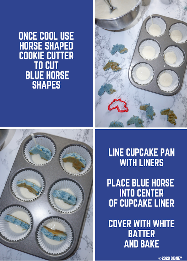 Frozen 2 Cupcakes Instructions