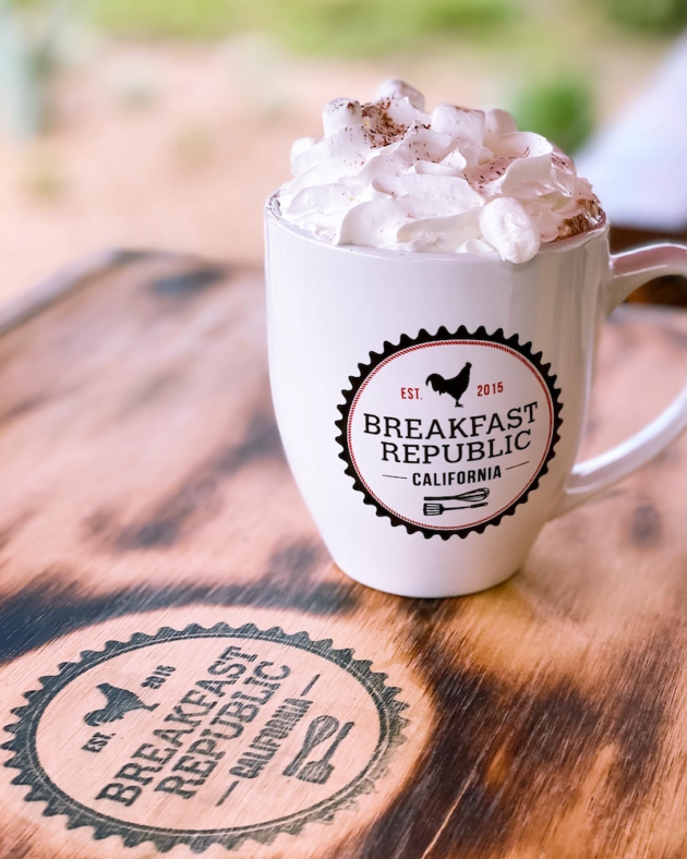 Hot Chocolate at Breakfast Republic