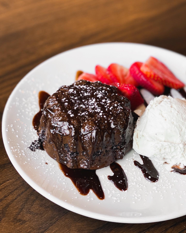 Molten Lava Cake at Mimis