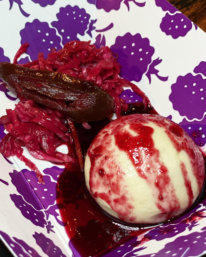 All of the Foods on the Knott's Boysenberry Festival Tasting Card