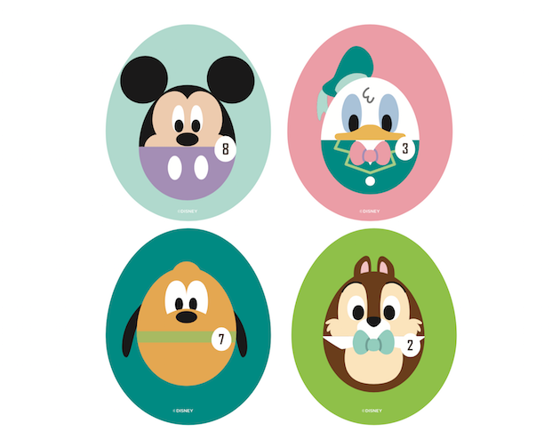 Disney Printable Easter Eggs