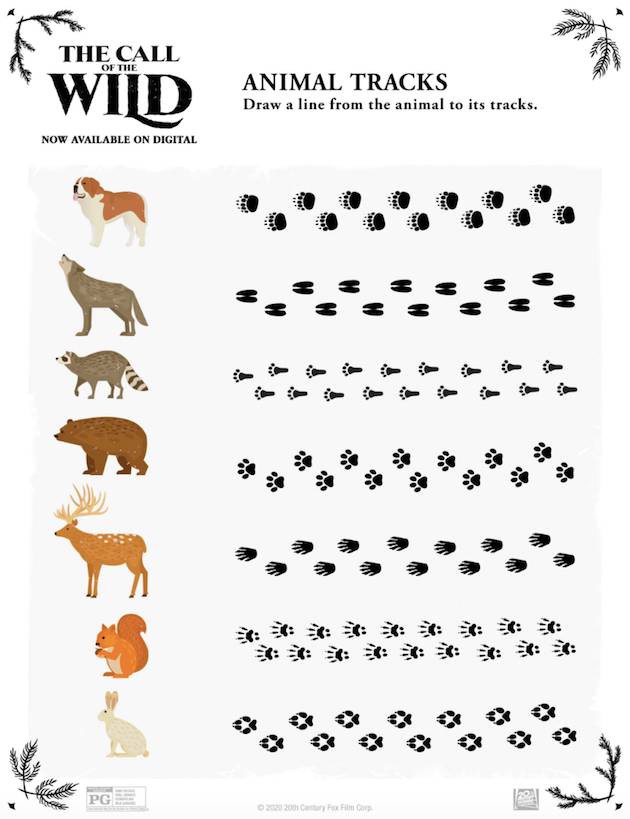 The Call Of The Wild Printables And Activity Sheets Rockin Mama 