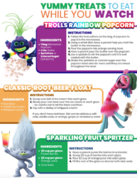 Trolls World Tour Printables, Recipes, Diy Projects, And More - Rockin 