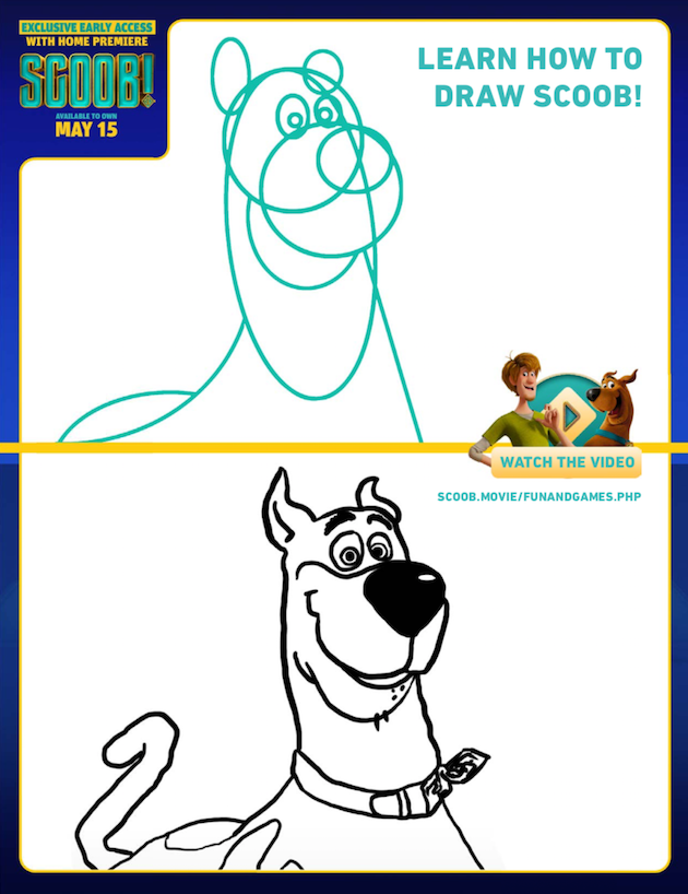 How to Draw Scooby Doo