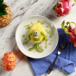 Mike Wazowski Fruit Stack