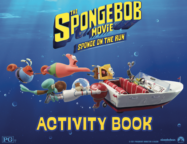 Spongebob Activty Book