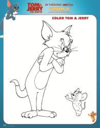 Tom & Jerry Printables and Activity Sheets - Rockin Mama™