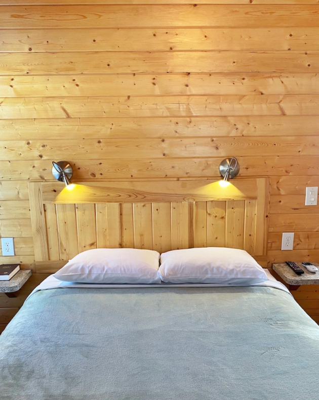 Glamping Cottage Bedroom