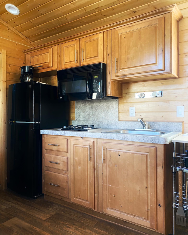 Glamping Cottage Kitchen