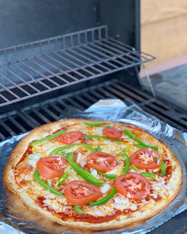 Grilled Pizza