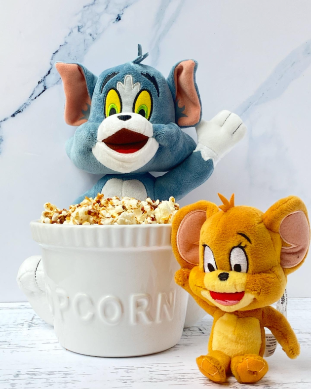 Jerry Eating Popcorn, Tom And Jerry Fleece Jacket