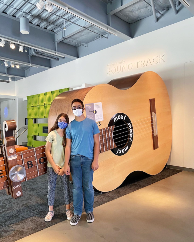 Giant Guitar MOXI Museum