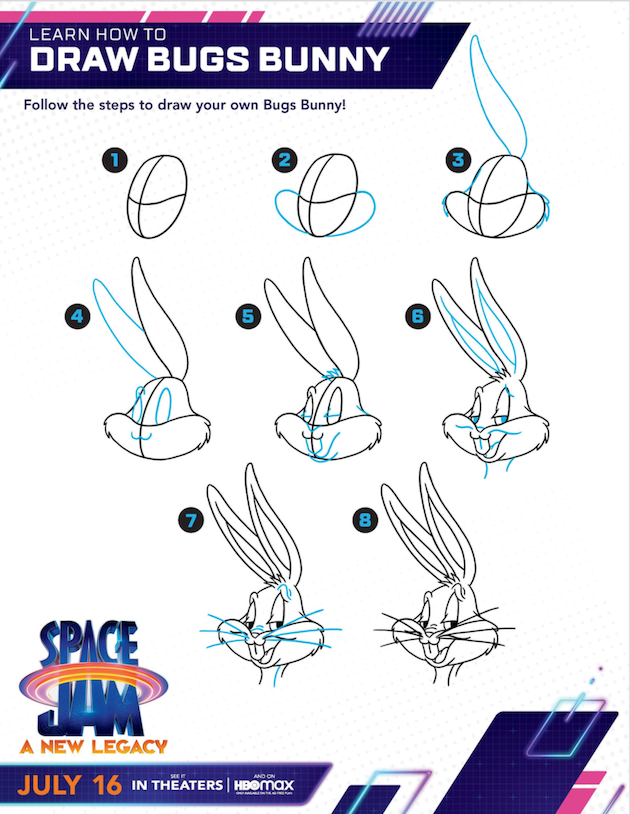 How to Draw Bugs Bunny