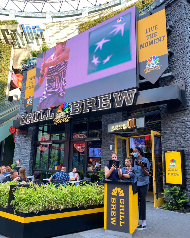 NBC Sports Grill & Brew  Universal Studios Hollywood