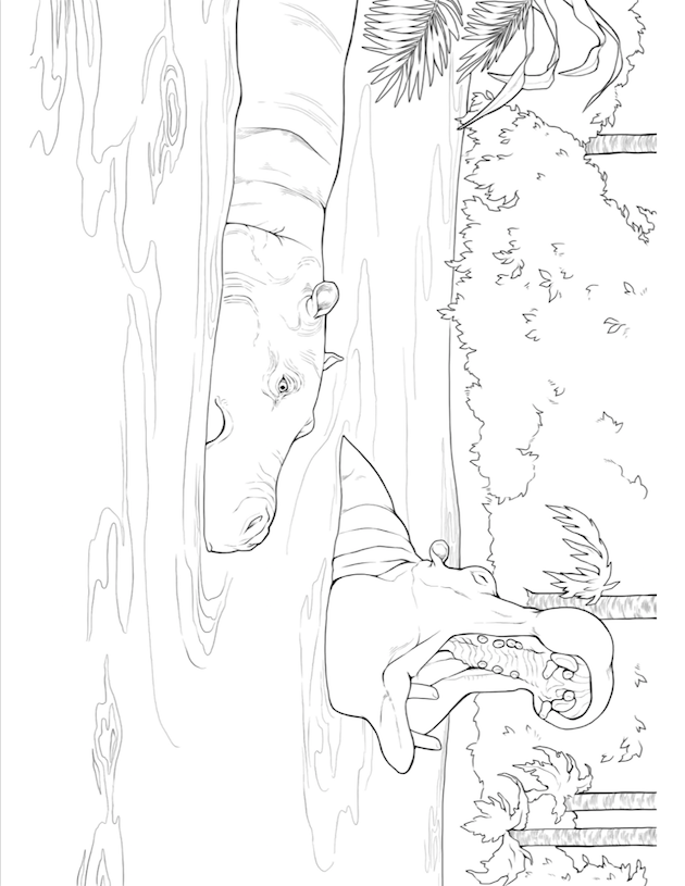 Jungle Cruise Coloring Sheet 2