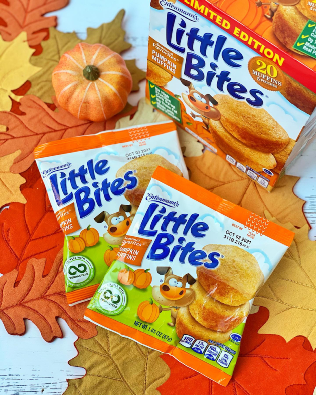 Little Bites Pumpkin Muffins Snack Pouches