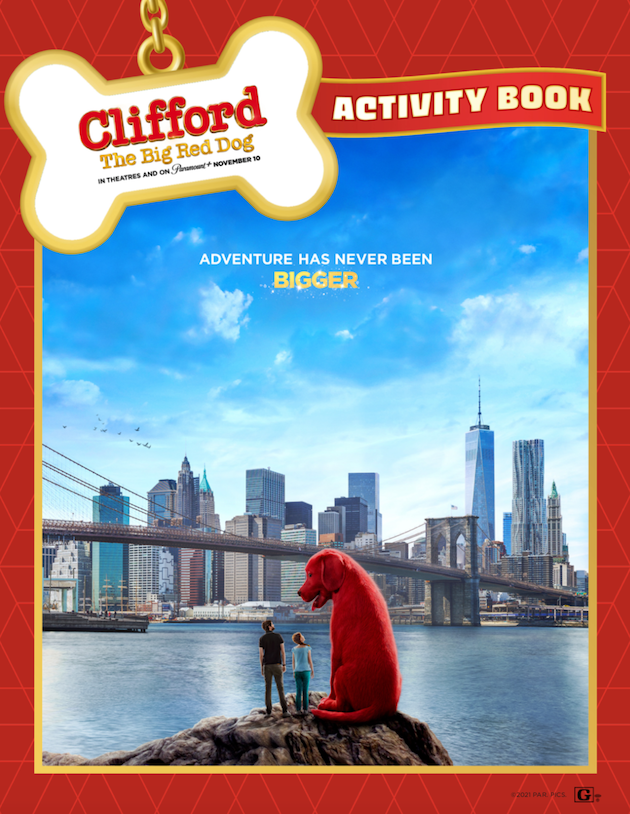 Clifford the Big Red Dog Activity Book