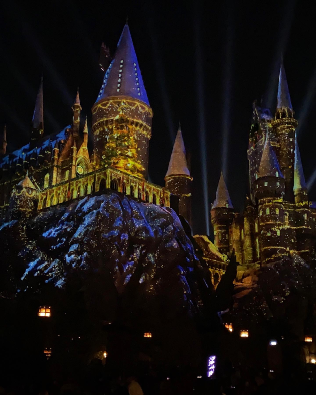 Christmas at Hogwarts Castle