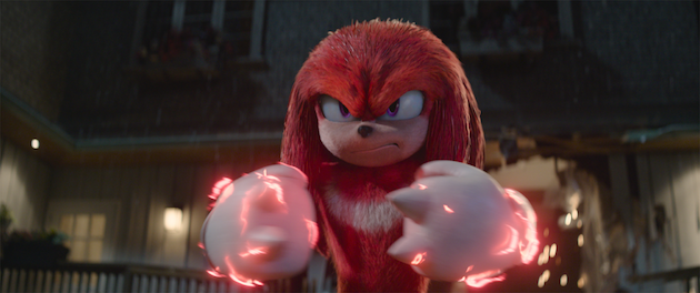 Knuckles in Sonic Movie