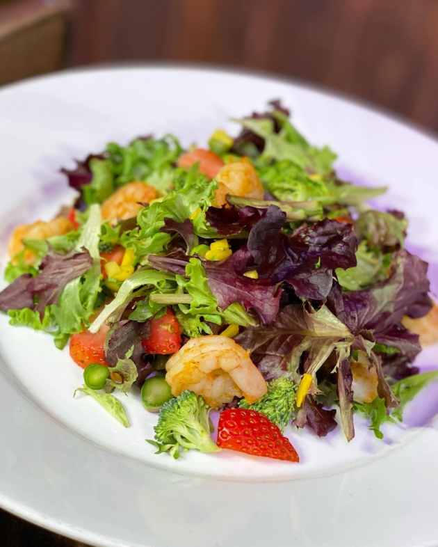 Spring Fling Salad with Shrimp