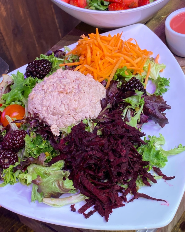 Tuna Salad with Boysenberry Mayo