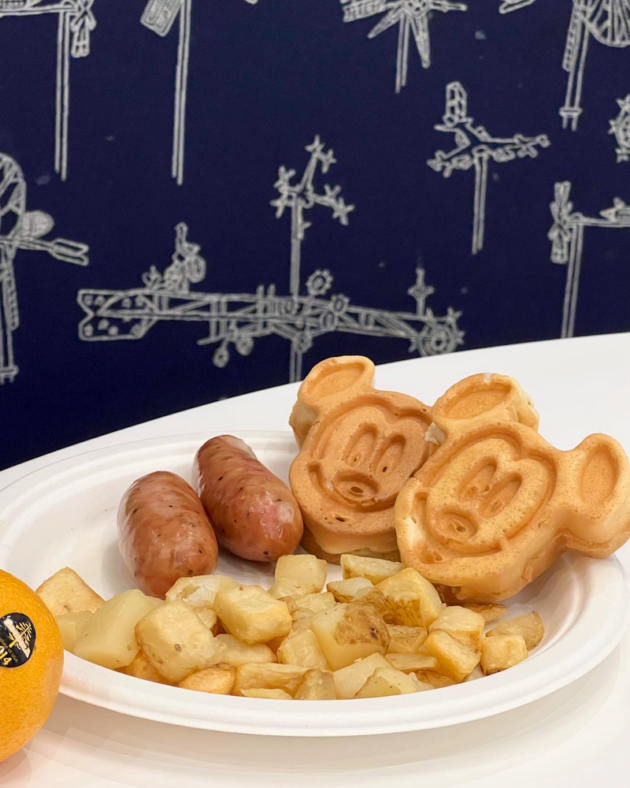 Mickey Waffles at Cambria Hotel