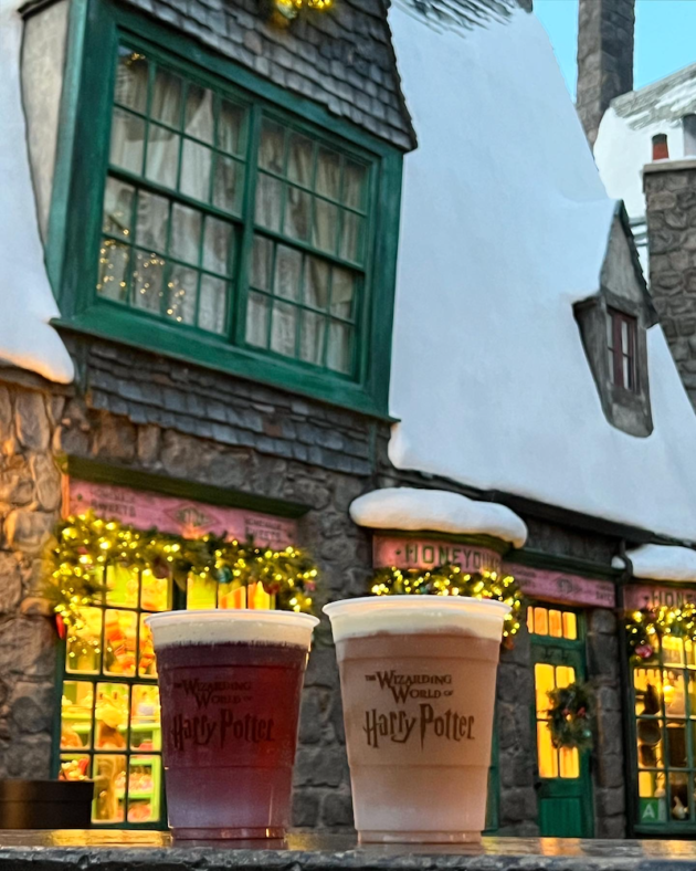 Butterbeer at Universal Studios