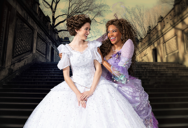 Ella and Fairy Godmother in Cinderella
