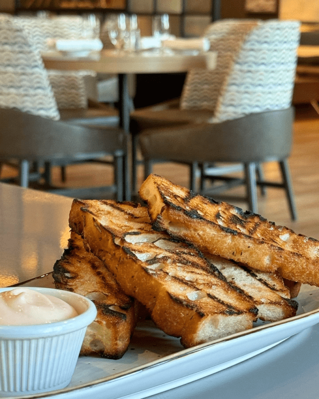 grilled focaccia